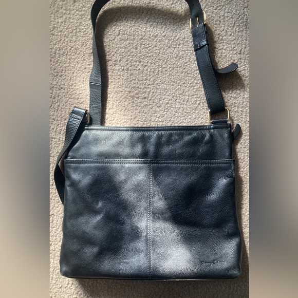 Leather shoulder bag - Picture 3 of 4